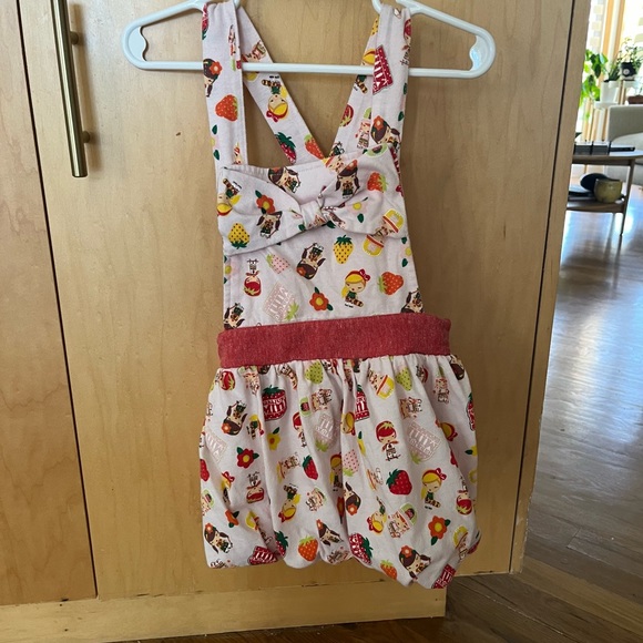 RARE! Harajuku Mini x Target kawaii print bubble skirt overall dress 4T 3T - Picture 4 of 6